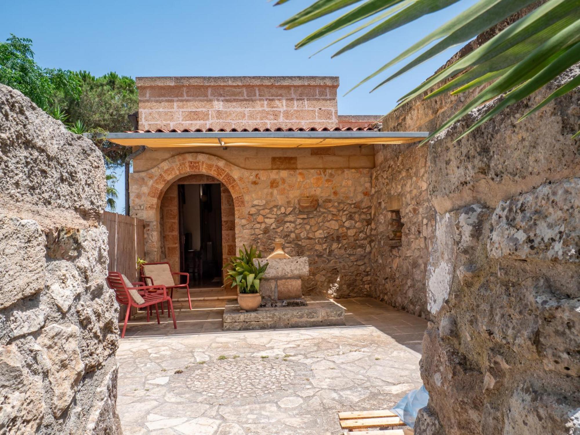 Agriturismo Masseria Alcorico Ґальяно-дель-Капо Екстер'єр фото