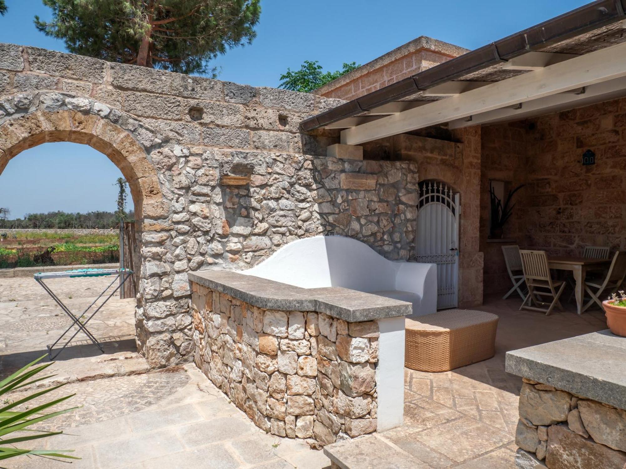 Agriturismo Masseria Alcorico Ґальяно-дель-Капо Екстер'єр фото