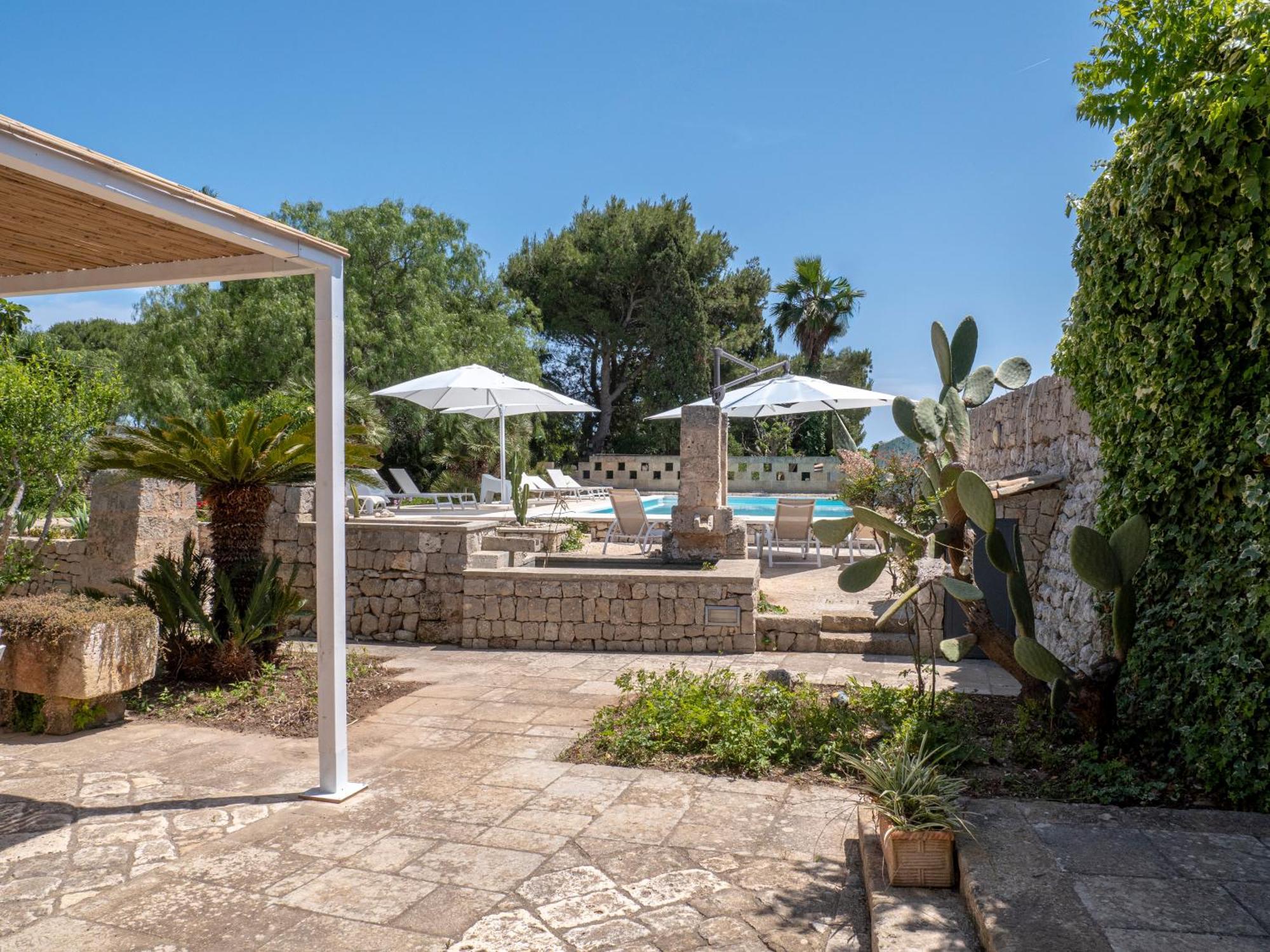Agriturismo Masseria Alcorico Ґальяно-дель-Капо Екстер'єр фото